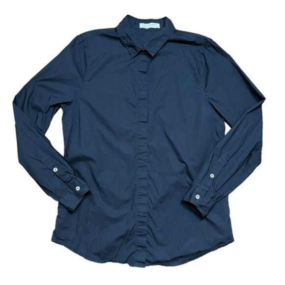 Everlane Button Down Shirt in Black Women Size Small‎ - Picture 1 of 6